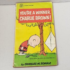 Peanuts Book You're A Winner Charlie Brown